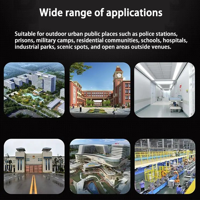 360° Panoramic Dead-Corner-Free Automatic Patrol  Voice-Interactive Security Robot