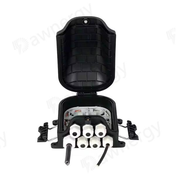 4 Cores Optical FTTH ABS/PC PP Protective Fiber Splice Distribution Terminal Box