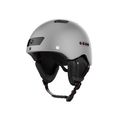Capacete esperto fêmea de Bluetooth da engrenagem do ciclo do ODM do OEM com luz do perigo
