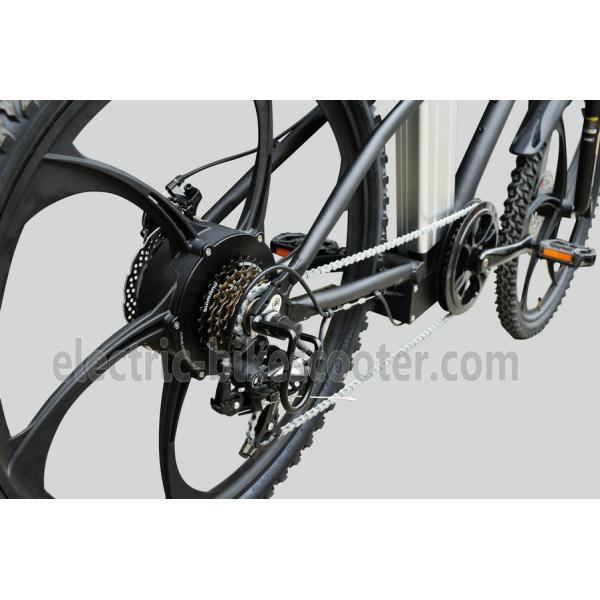 25km/H Electric Mountain Bicycle , Magnesium Alloy Electric Mountain Bikes For Men
