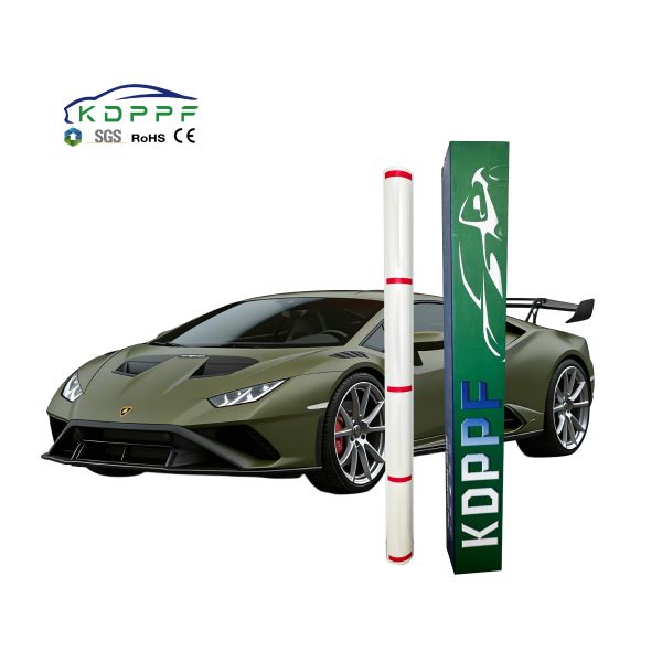 Self Healing PPF 7.5 mil Clear Paint Protection Film High Tensile Strength GLS75 Transparent TPU Anti Stain Hydrophobic Car Film