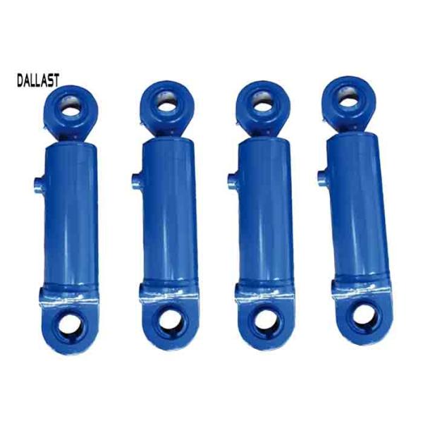 Industrial Double Acting Telescopic Hydraulic Cylinder Piston Stroke 600 mm