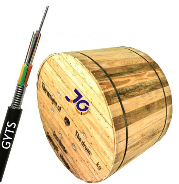 GYTS Fiber Optic Cable Steel Armored PE Sheath Directly Buried Best Price