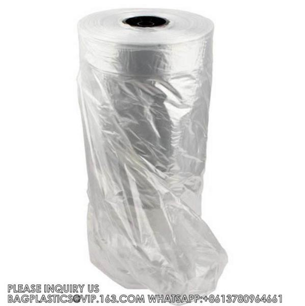 Wholesale 36 Inch Plastic Bag For Laundry Dry Cleaning Poly Bags, garment cover bags, dust cover, bags on roll