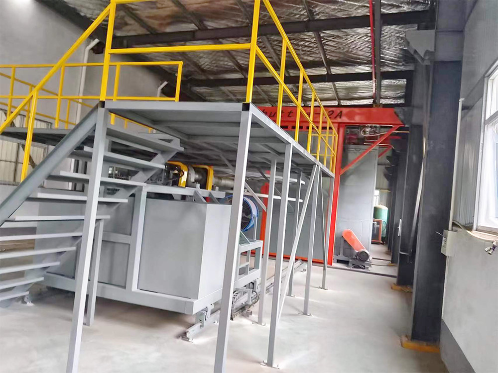 Полностью автоматическая ротационная литейная машина, управляемая PLC Hollow Plastic Injection Molding Machine
