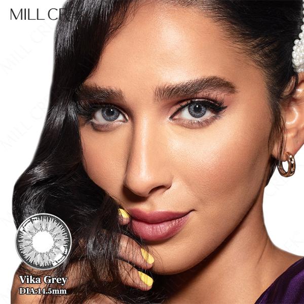 Красный зеленый костюм духа Брауна голубой покрасил контакты на хеллоуин