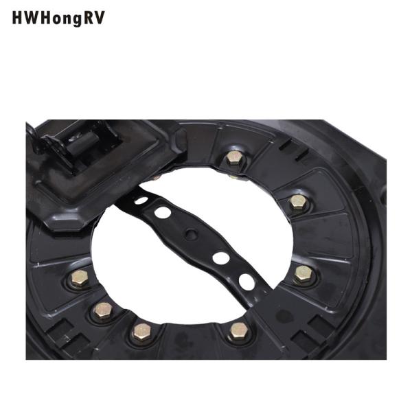 Car Seat Swivel for Bus and Motorhomes RV Modification Parts Campervan Seat Adaptors for Motor Home Steel Rotating Universal