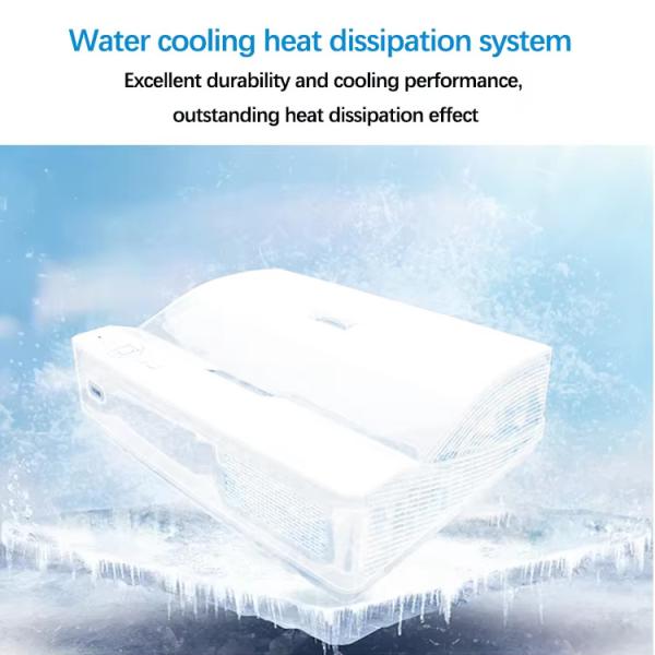 DLP Ultra Throw Projectors Short Throw Projector Laser Smart Projector For Cinema Theater Classroom Movie Wall Screen