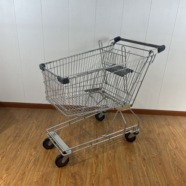150L Capacity Australian Style Shopping Cart Professional Supermarket Trolley Manufacturer China OEM
