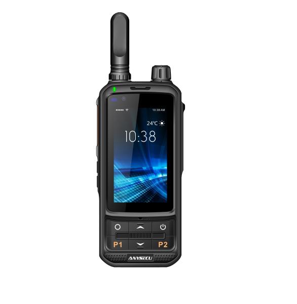 Portable 4G IPX-3 Waterproof Two Way Radio with 3500mAh Battery and Android Wifi Zello POC Push to Talk