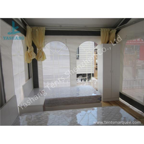 UV Resistant Small Size PVC Fabric Tent Structure for Movable Hotel