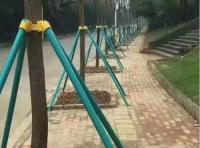 FRP de fibra de vidrio resistente a los rayos UV antienvejecimiento estacas de apoyo para jardines de alta resistencia resistente a la corrosión reemplazar madera / metal