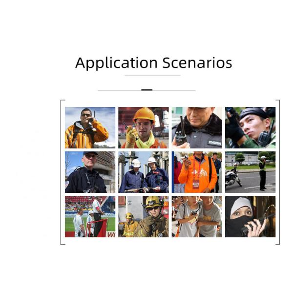 Wireless Intercom System Dynamic Microphone Dual Band FM Walkie Talkies