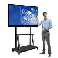 Tela táctil Whiteboard interativo todo de OPS 68KG em um 75inch para o ensino em linha