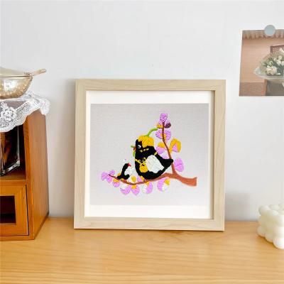 Pintura de decoração de pássaros para iniciantes