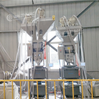 Смешивая Blender Doser 4 сырий компонентов гравиметровый