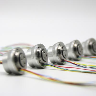 Industrial Electrical Mini Slip Ring 300 Rpm Customized Steel Slip Ring