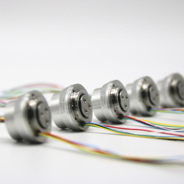 Gold Contact Mini Slip Ring Long Working Life With 303 Stainless Steel Shell