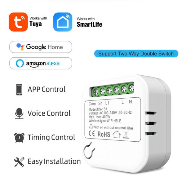 дом Alexa Google дистанционного управления Tuya электропитания автобуса 10A WiFi DALI