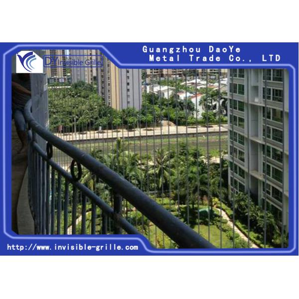 Custom Fire Rated Aluminium Wire Safety Invisible Grille