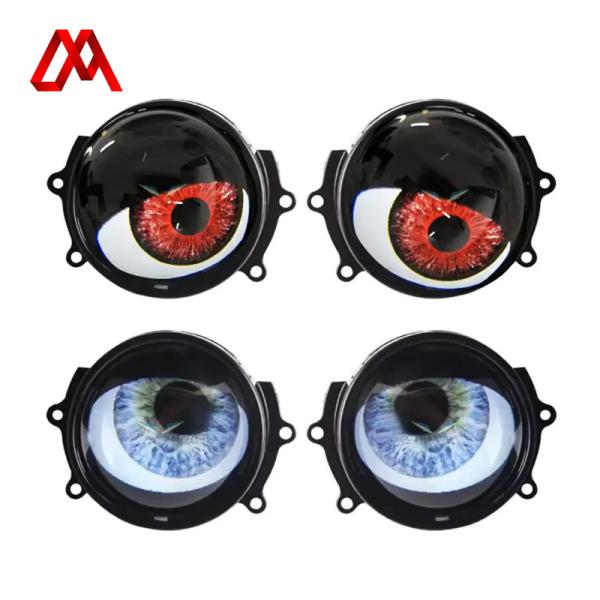IZUMI Multicolor Demon Eyes 3 Inch LED Projector Auto Accessories For Cars