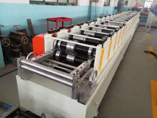 0.6-1.0mm Aluminum Metal Roofing Rain Gutter Roll Forming Machine