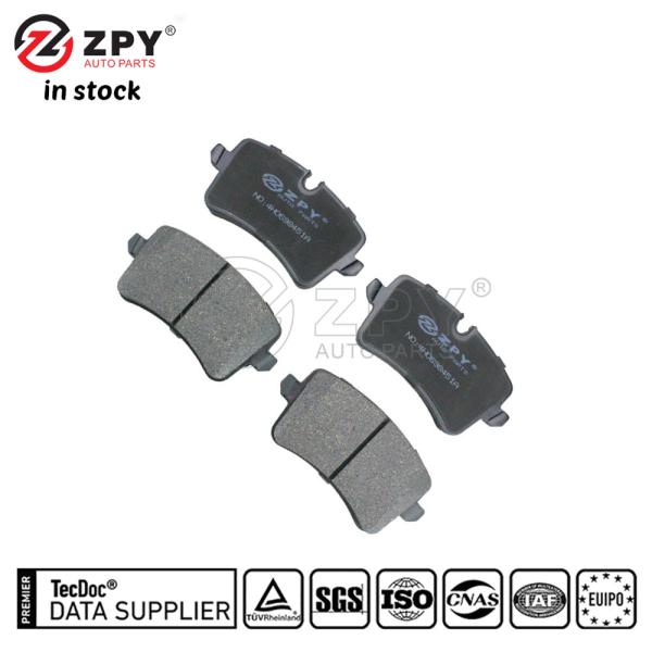 ZPY Brake Shoes with Linings for Audi A8 D4 VW Porsche 4H0698451A