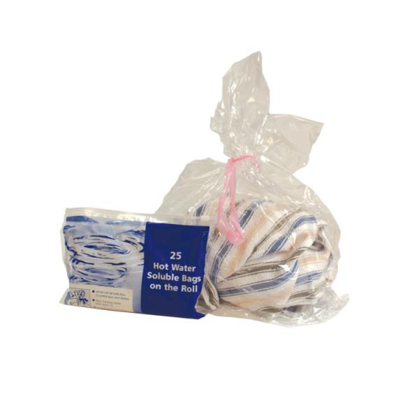 20um 25um Water Soluble Pouches , PVA Dissolvable Washing Bags