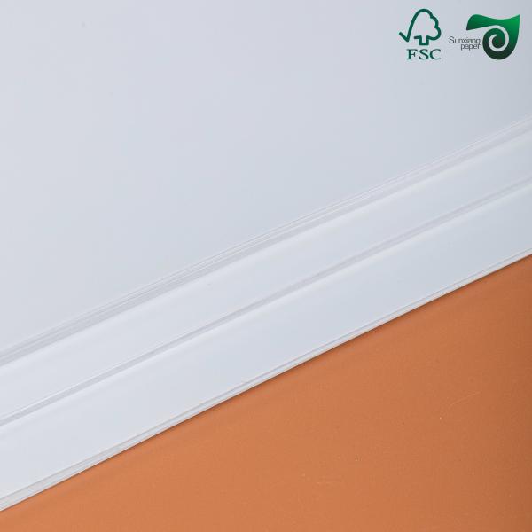 Papel adhesivo resistente al agua resistente a la humedad Plata metalizada para etiquetas de cerveza