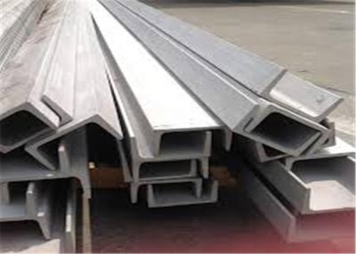 Industrial  Stainless Steel U Channel Plain End Treatment Conjunction With I-Beam