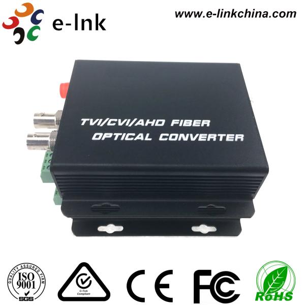 720P / 960P AHD CVI TVI sobre o conversor da fibra, conversor dos meios da fibra multimodo