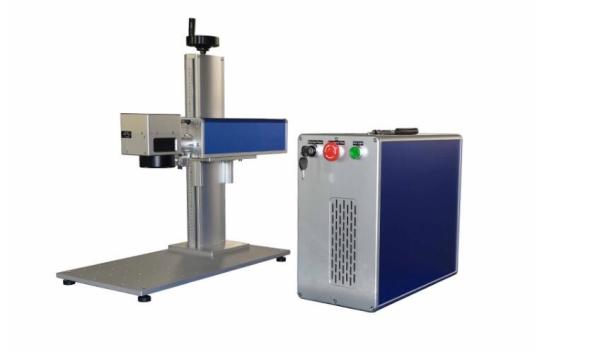 Plastic Bottle Food Case Compact Laser Engraver / Fiber Laser Engraving Machine