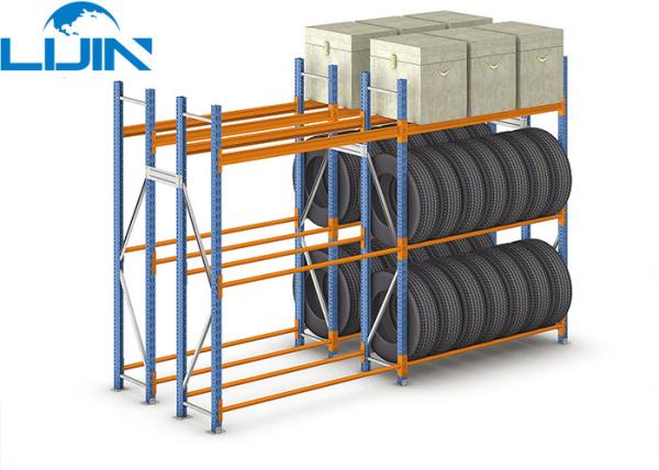 Material Stock Heavy Duty Storage Racks Steel / Wood Shelves Convenient Stock
