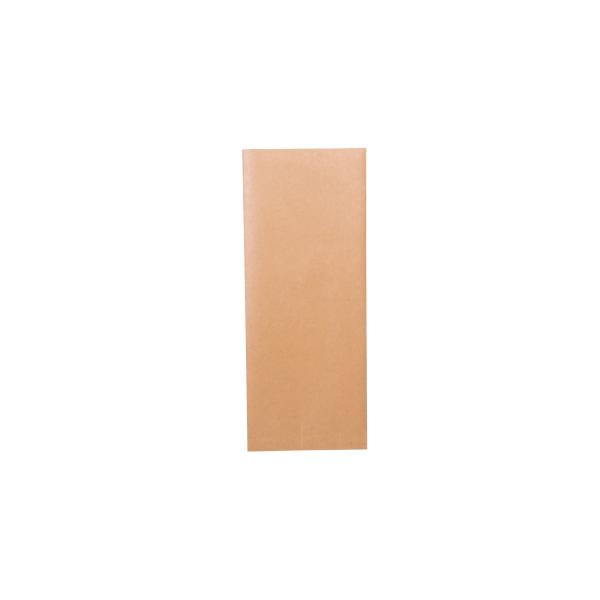 Brown White Kraft Paper Plastic Paper Bags Wholesale UV Priting 17 Thread Thick