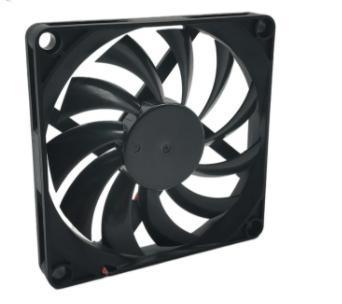 Электрический шаровой подшипник без щетки Вентилятор постоянного тока 12 В энергоэффективность для тихого охлаждения