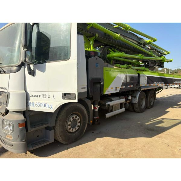 Used 2019 Zoomlion ZLJ5350THBBE 49m Concrete Pump