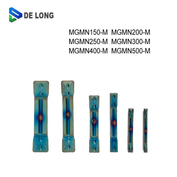 MGMN300 MGMN400 MGMN500-M Carbide Grooving Inserts HRC50 Hardness