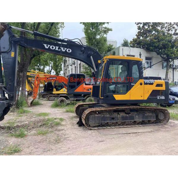 Original Hydraulic Backhoe Crawler Used Excavator VOLVO EC140 with Can We Inspection
