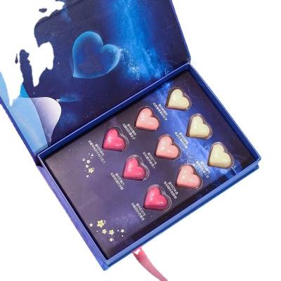Paperboard Divider Recyclable Empty Chocolate Boxes Custom Packaging
