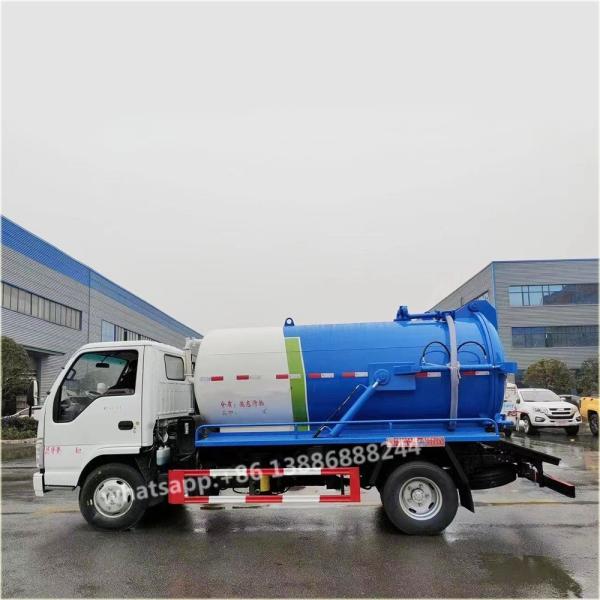 I SUZU 4000-5000  Liters   Vacuum Truck  Sewage Suction  Septic Pump Truck