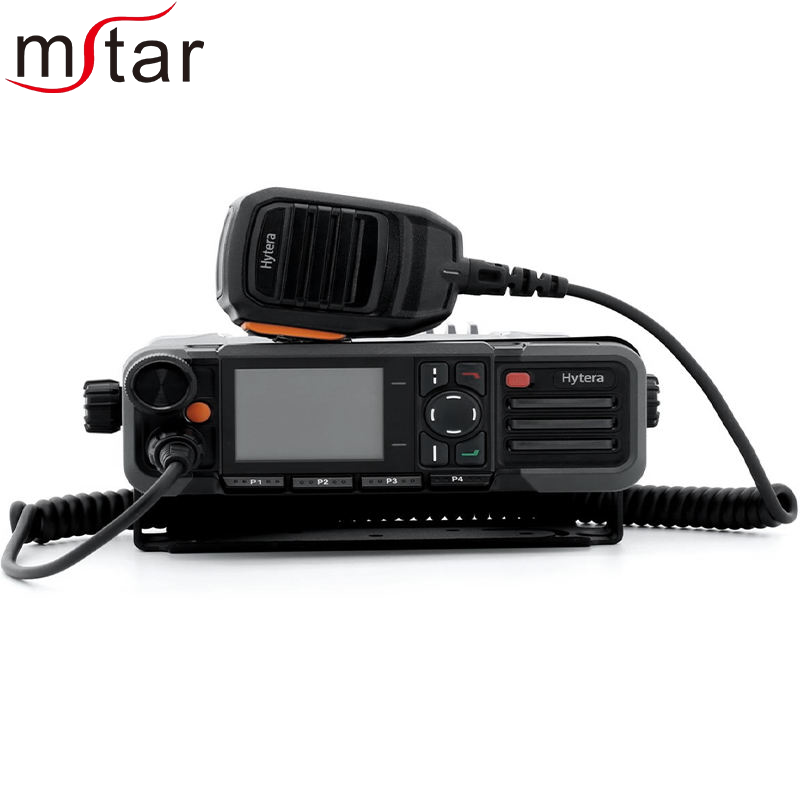 Hytera HM780UHF VHF Vehicle Walkie Talkie with Noise Cancellation 25/50W Output Power and IP54 Water Resistance DMR Car Base Radio Station