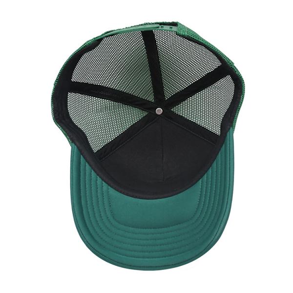 Coleção de bonés de caminhoneiro Snapback de algodão construído Snapback