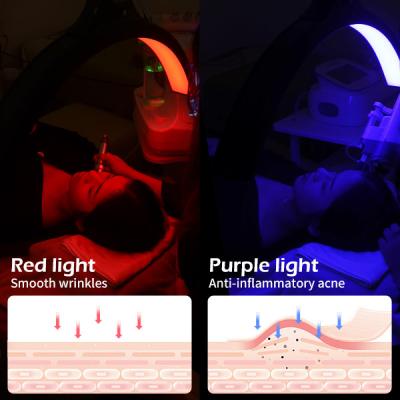Luz RF 60W Novo LED Meia-Lua Anel Lâmpada de Piso Cílios Luz Para Tatuagem Salão de Beleza Cílios