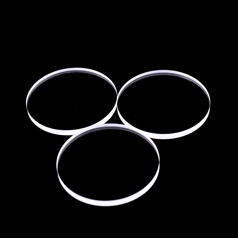 Heat Resistant Fused Silica Quartz Disc Transparent UV Quartz Glass Sheet Optical Quartz Glass Plate