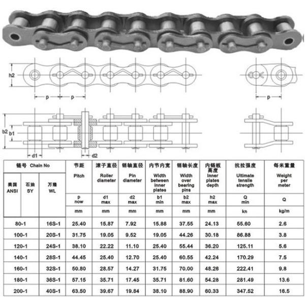 80-1 16S-1 Oil Field Chain