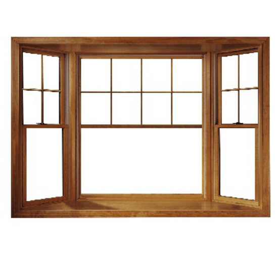 Double Glazed Soundproof Aluminum Bay Window For Balcony Garden