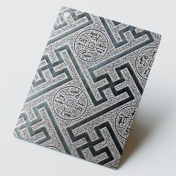 201 304 316 Embossed Stainless Steel Sheet 3mm Thickness