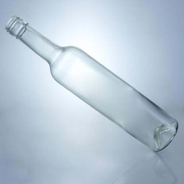 500ml Glass Liquor Bottle for Whisky Gin Rum Vodka Decal Surface Handling and Screw Top