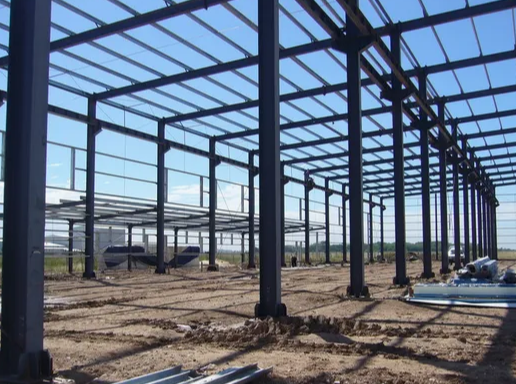 Light Portal Frame Structure Structural Roofing Modular House Prefabricated Construction Building