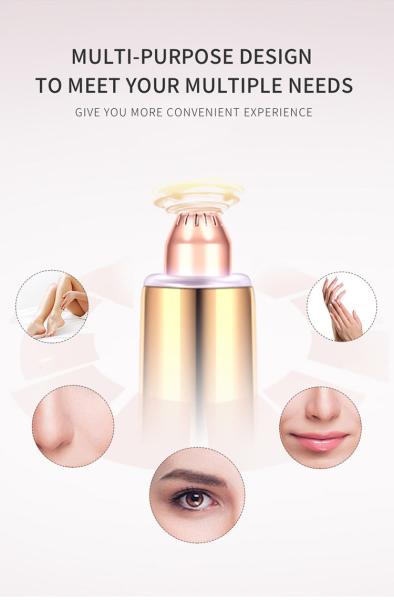 High Quality Mini Eye Brow Trimmer Electric Eyebrow Epilator For Lady Rechargeable Lady Remover Hair Razor